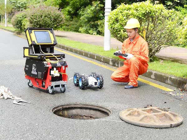 宁国管道机器人检测